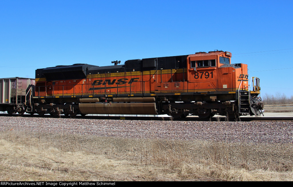 BNSF 8791 - DPU